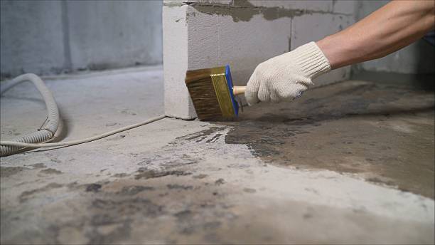 SJ Waterproofing Pros Basement Waterproofing coverage map for Petersburg, IL and surrounding area